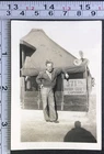 371st Harbor Craft Company Military Soldier Tent WW2 Era Photo Snapshot