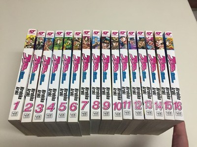 JoJos Bizarre Adventure Part 3 Stardust Crusaders Manga Volume 1-16 Complete Set