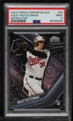 2023 Topps Chrome Black Refractor 69/199 Adley Rutschman #50 Rookie RC b4d