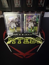 DJ Giddens 2025 Topps Chrome Silver Pulsar & Base Rookie (2)