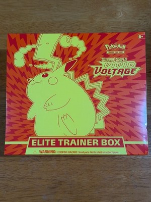Pokemon TCG Vivid Voltage Elite Trainer Box ETB Pikachu Factory Sealed
