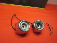 1954 Ford Parking Light Housing Pair Victoria Sunliner Customline 1954 Ford Parking Light Housing Pair Victoria Sunliner Customline