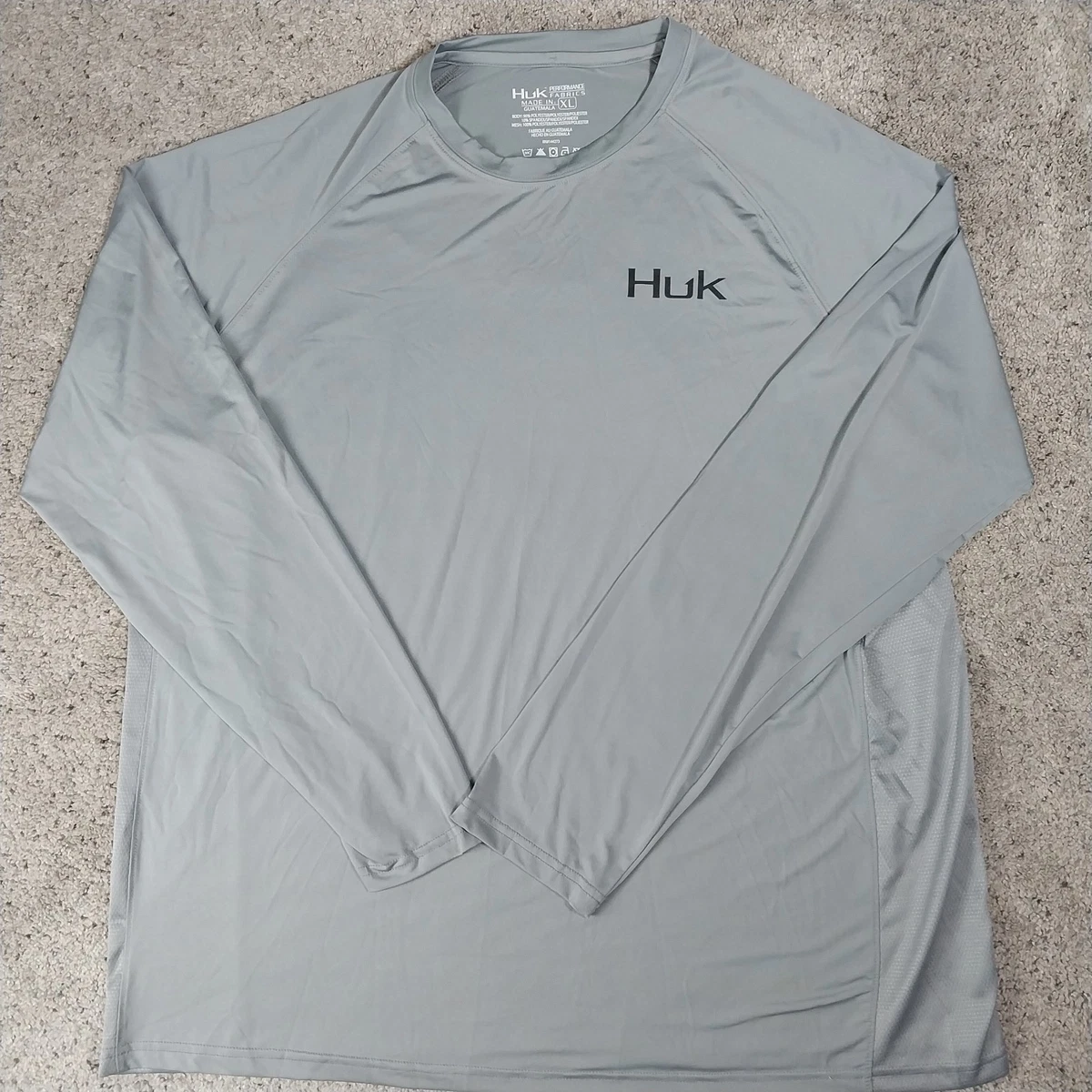 Chemise De Pêche Huk Performance, Manches Longues UV - Homme XL