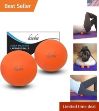 Durable Solid Rubber Massage Balls - Ideal for Muscle Knots and Yoga Therapy