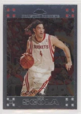 2007-08 Topps Chrome Luis Scola #136 Rookie RC