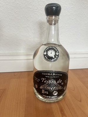 Tequila Blanco Tesoro de America 100% Agave Azul, 0,75 L, 40% Alc Vol.