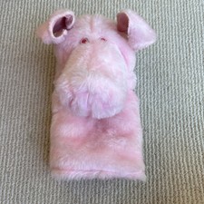 Nomad Golf Club Head Cover Pink Plush Pig Made In USA