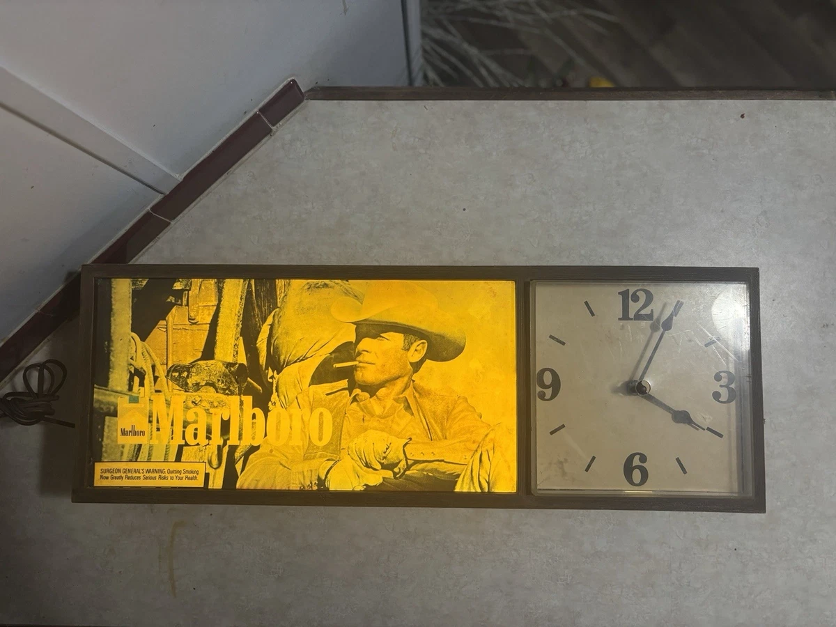 marlboro clock products for sale | eBay