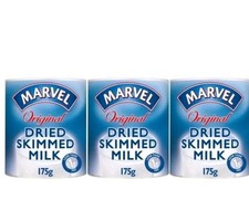 Marvel Original Dried Skimmed Milk Powder 175g Pack Of 3 Free delivery 