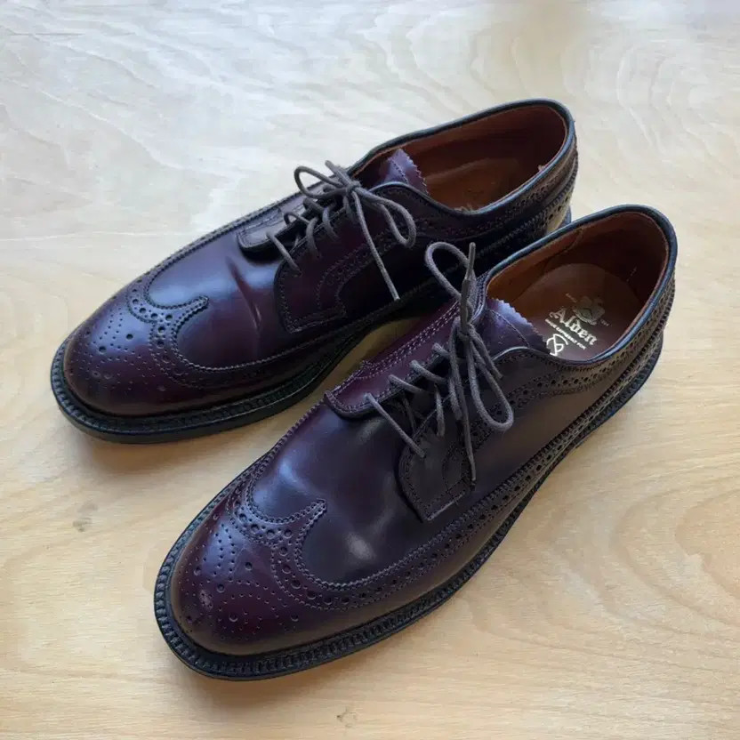 Alden 975 Color 8 Shell Cordovan Long Wing Blucher | Alden Model