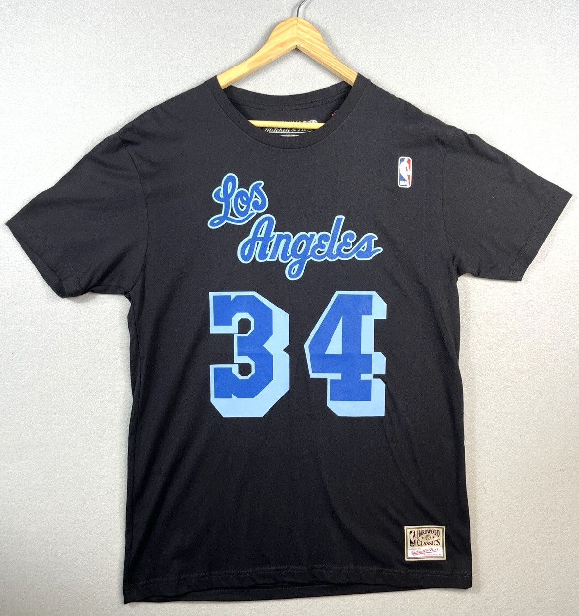 NWT Mitchell & Ness NBA Shaquille O'Neal Los Angeles Lakers Shirt Size Large