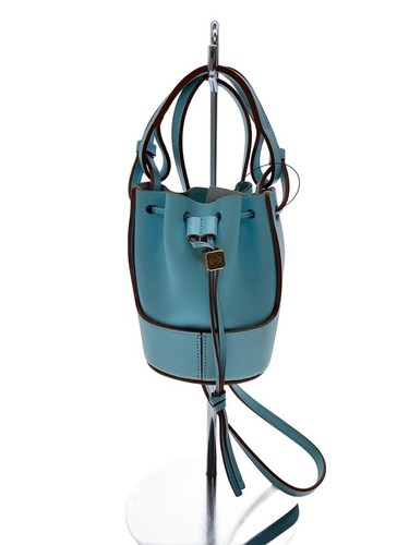Loewe Blue Leather Shoulder Bag