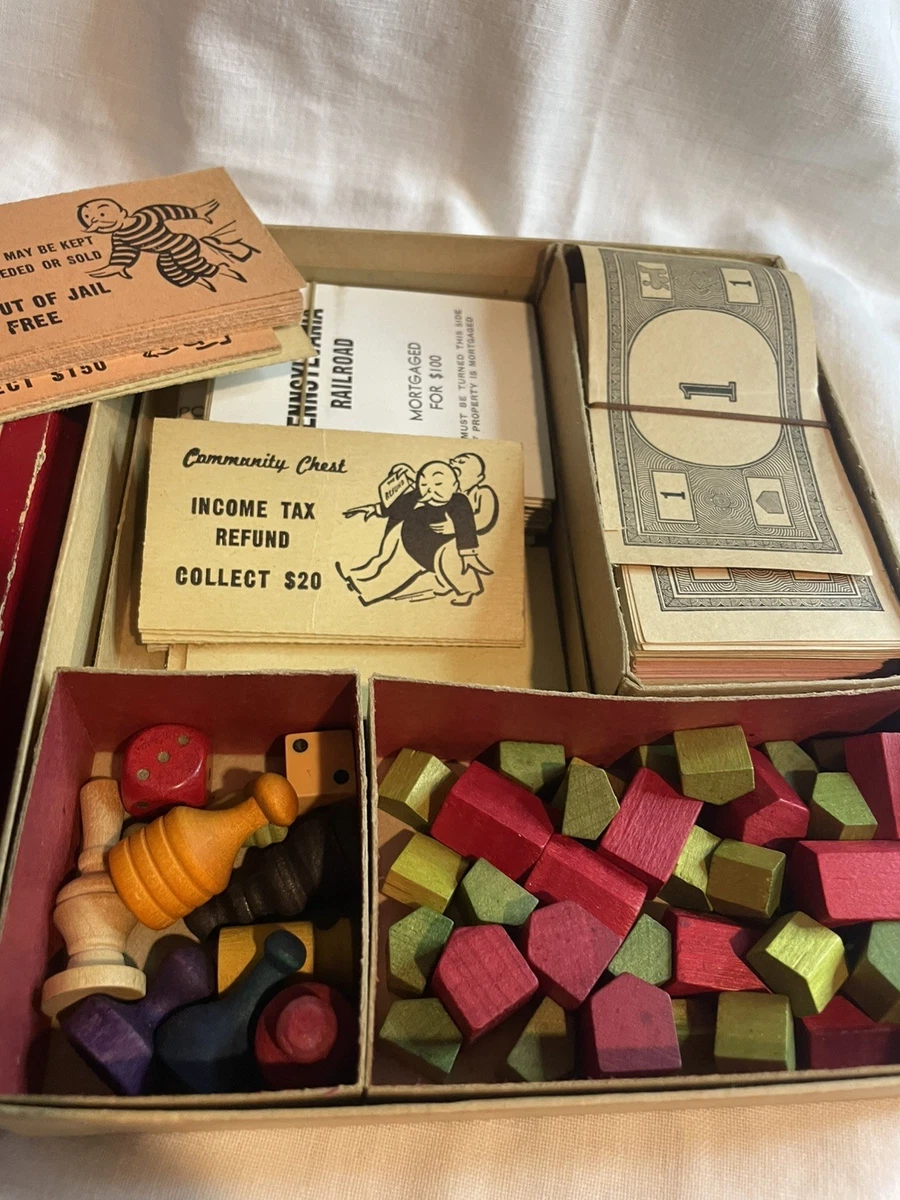 1960 Monopoly Board Game Pieces & Parts for sale | eBay