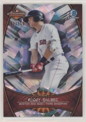 2019 Bowman Chrome 2018 AFL Fall Stars Atomic Refractor 42/150 Bobby Dalbec 8t7