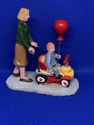 Lemax Ballon Baby Retired Figure