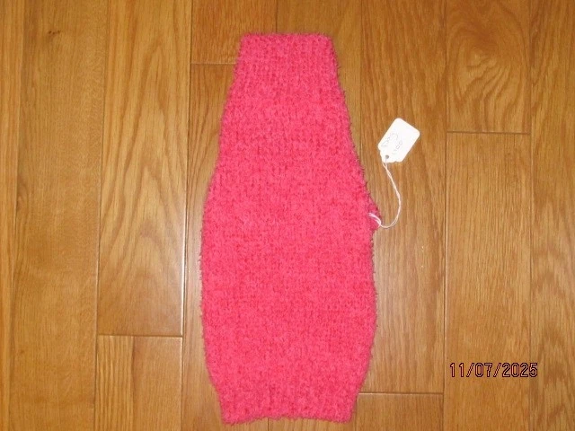 Hand Knit Female Dog Sweater size M - Image 2 of 2