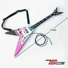 FGO Elizabeth Bathory Guitar Cosplay Prop Custom Made Weapon Costume Accessory
