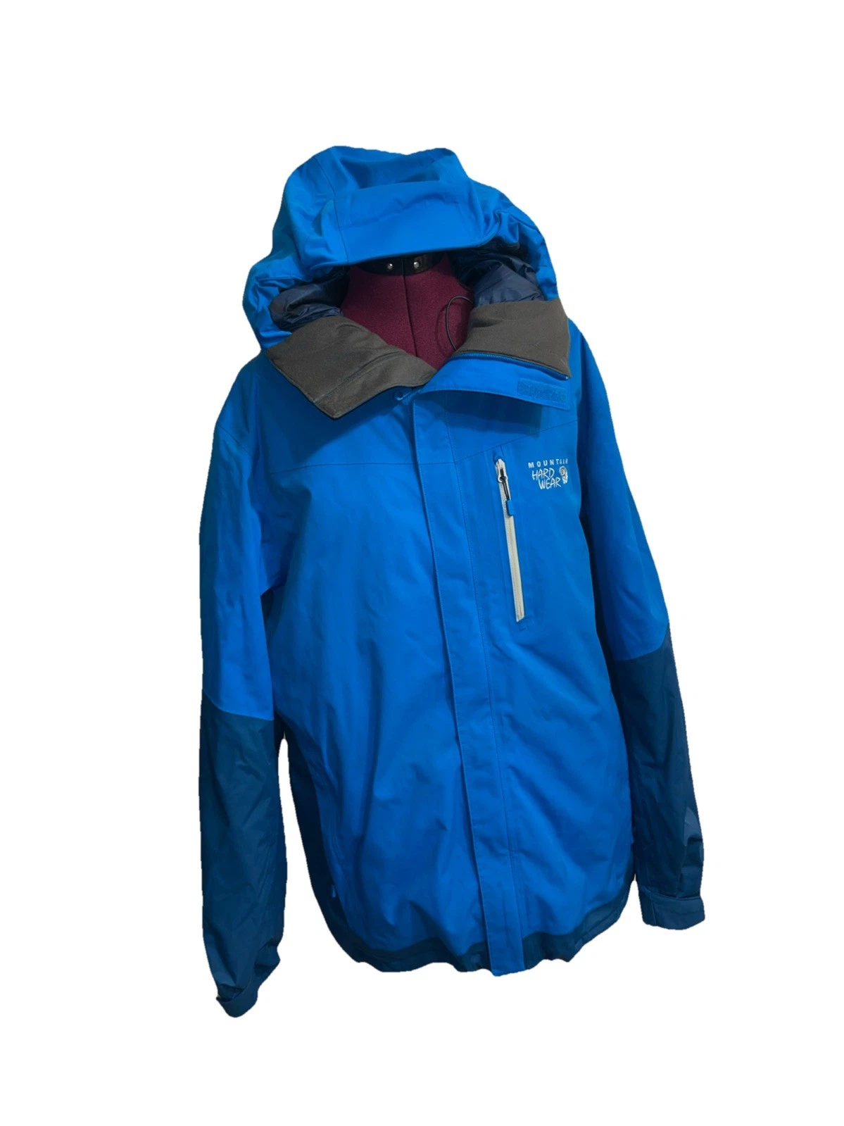 Mountain Head GearDragon’s Back Recco Insulated Men’s Hoodie Blue Jack Sz L