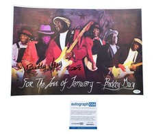 Buddy Guy Signed Autographed 13x19 Photo Poster ACOA