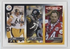 2005 Topps Total Alan Faneca Marvel Smith Jeff Hartings #365 HOF 7v7