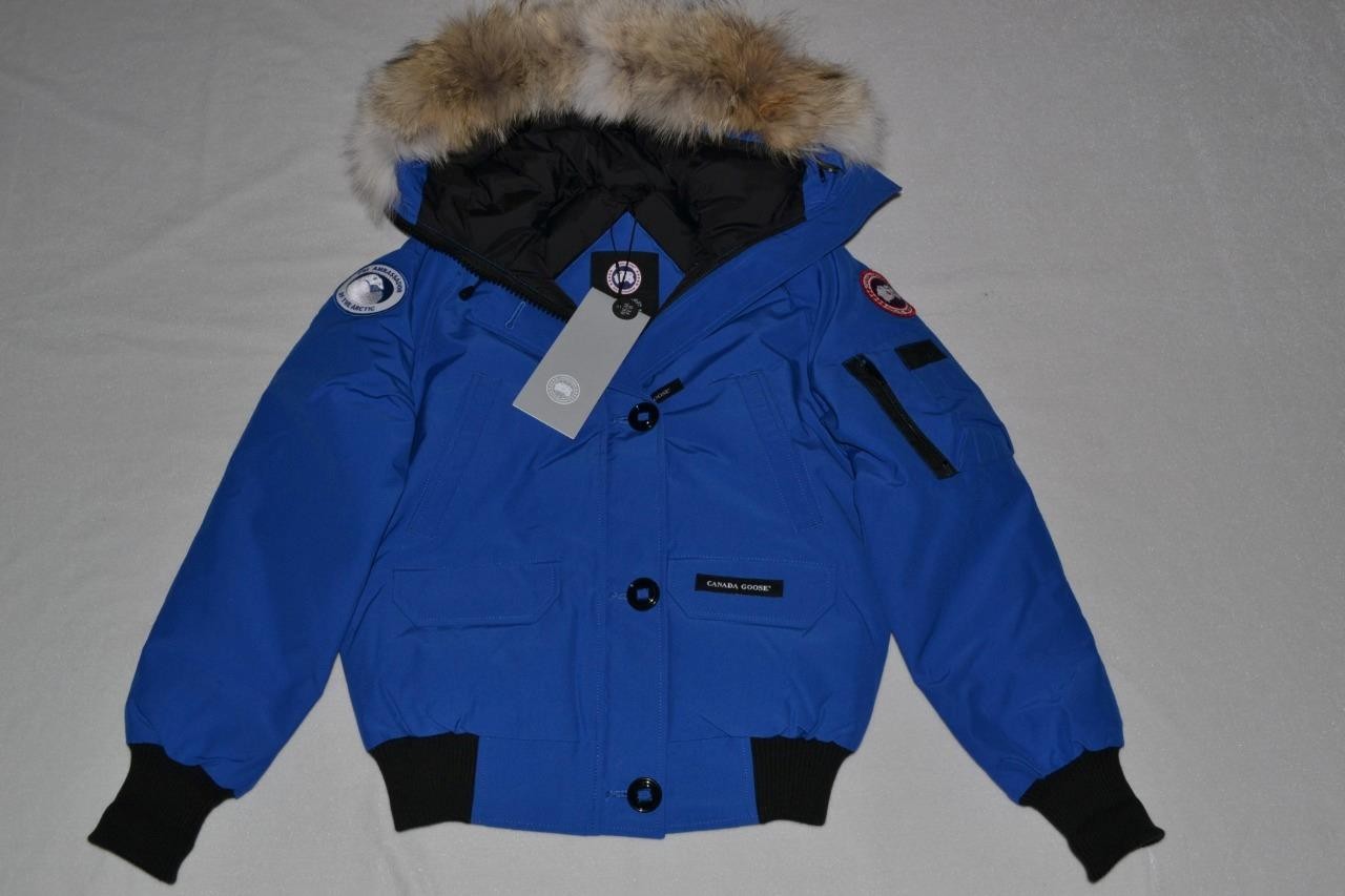 CANADA GOOSE WOMEN’S CHILLIWACK BOMBER JACKET PBI BLUE  ALL SIZES  AUTHENTIC