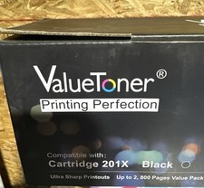 ValueToner Laserjet Print Cartridge 201X Black