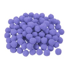 Pom Felt Balls Fabric 3cm 30mm Lavender Purple for Crafts Project DIY 100 Pack