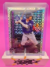 2025 Topps Pro Debut - Chrome Bairon Ledesma #PDC-192 X-Fractor (RC)