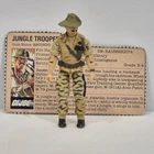 G.I. Joe ARAH Recondo 1984 Vintage Action Figure Toy & File Card *READ