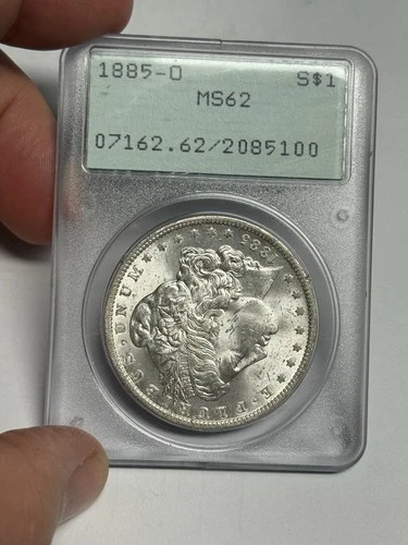 1885-O OGH (Generation 1.2 Rattler) PCGS MS62 Morgan Silver Dollar Mint State $1
