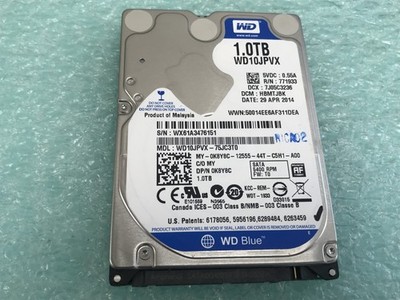 Western Digital Blue WD10JPVX-75JC3T0 1TB 5400 RPM 2.5'' SATA Hard Drive - HD274A