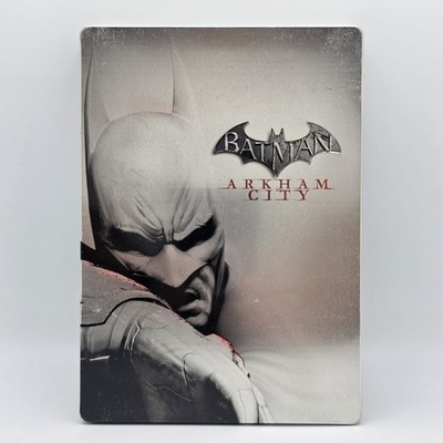 Batman: Arkham City Steelbook, Game & Manual Xbox 360 RARE