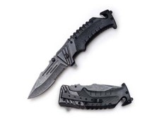 7.75" Rescue Style Spring Assisted Tactical Folding Survival Knife w/ Clip
