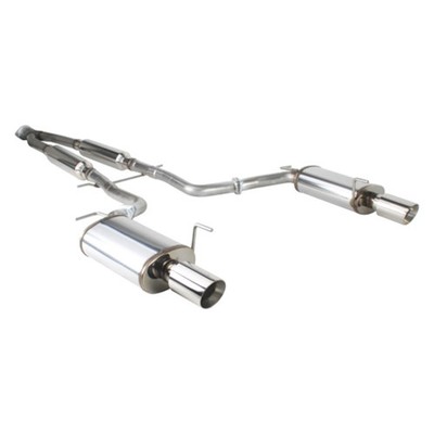For Infiniti M56 11-13 Stainless Steel Cat-Back Exhaust System w Split Rear Exit