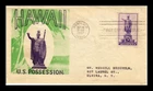 DR JIM STAMPS US COVER HAWAII TERRITORY FIRST DAY ISSUE SCOTT 799
