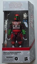 Star Wars The Black Series Mandalorian Warrior Holiday Edition NEW