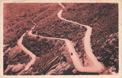 34 LAMALOU LES BAINS LES LACETS DE LA ROUTE DE LA FORET 63974