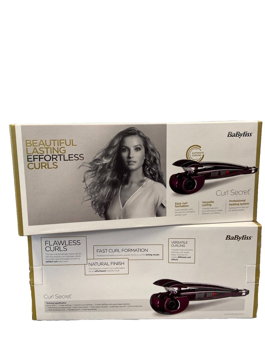 Curly Hair Ceramic Curling Conair Curl Secret Curling Iron BaByliss