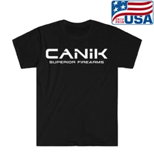 CANIK Superior Firearms Men's Black Size S to 5XL