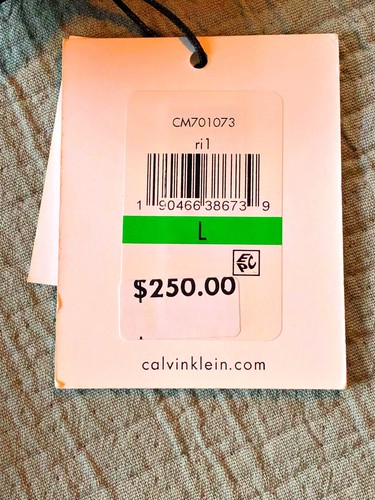 Giacca Calvin Klein uomo taglia LG blu doppio strato zip con cappuccio rimovibile nuova con etichetta - Foto 8 di 17