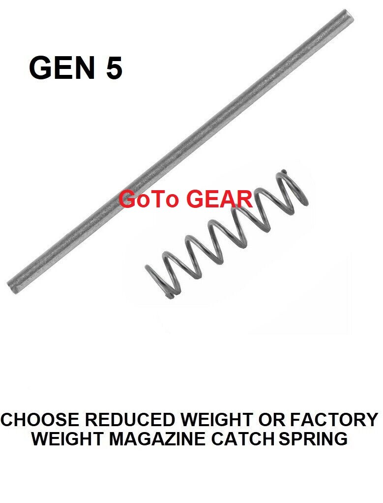 Magazine Catch Spring & Slide Lock Spring For Glock Gen 5 G17 19 19X 26 27 31 34