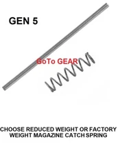 Magazine Catch Spring & Slide Lock Spring For Glock Gen 5 G17 19 19X 26 27 31 34