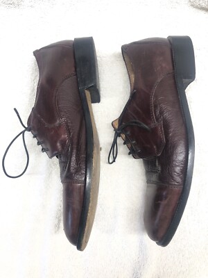 Pronto Uomo Dark Burgundy Oxfords PRONTO UOMO FIRENZE Men Split Toe Oxford Shoes Burgundy  main image 3