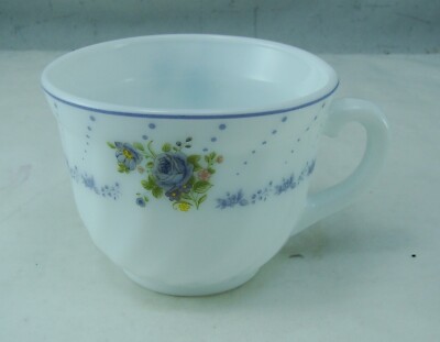Unimax Uniware Milch Glas Floral Tasse (S) Nur Ausgezeichneter