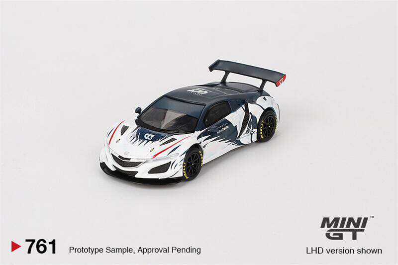 mimi 23.5㎝ MINI GT 1:64 NSX GT3 EVO AlphaTauri Yuki Tsunoda 2023 Model