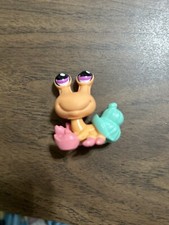 Littlest Pet Shop Orange and Green Hermit Crab 1492