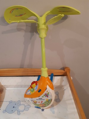 vtech sing and soothe musical baby cot mobile