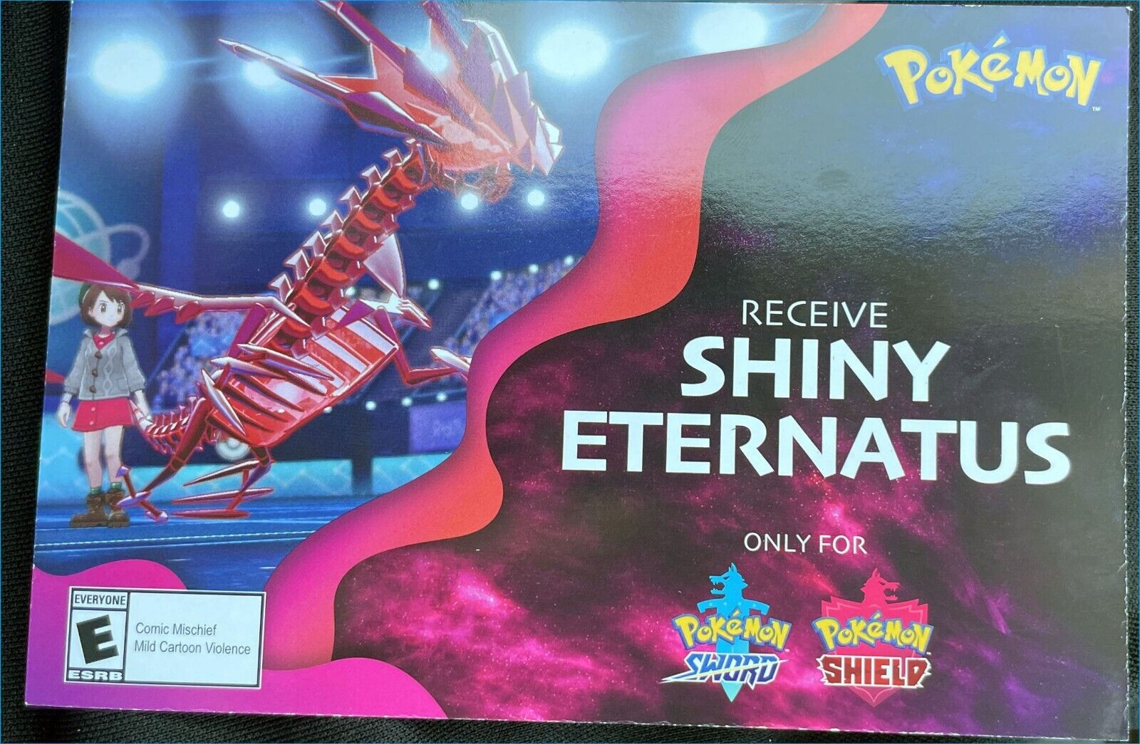 Pokemon Sword and Shield: Get a Free Shiny Eternatus at GameStop