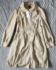 New, Amazone Couture Paris, Women's Trench Coat, Size 12, Beige