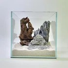 1, 2, 3, 5, 7, 12 and 15 Gallon Cube Rimless Tank, Low Iron Ultra Clear Glass